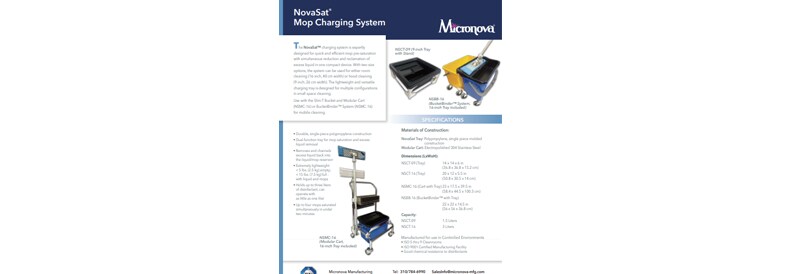 NovaSat™ Mop Charging Systems