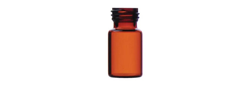 Wheaton™ Type 1 Diagnostic Amber Glass Vials