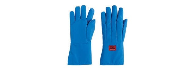 Tempshield™ Cryo-Gloves™ Blue Waterproof Mid-Arm Length Cryogenic Gloves