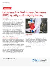 Thermo Scientific Labtainer Pro BioProcess Container (BPC) Quality and Integrity Testing