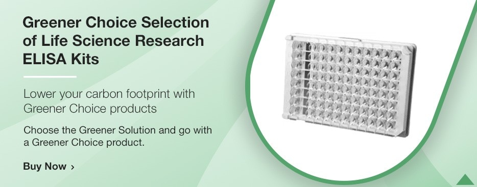 Greener Choice Selection  of Life Science Research  ELISA Kits